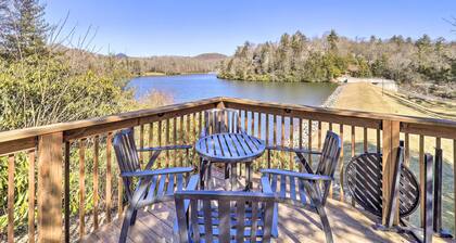 Near Lake + Trails: Rustic Newland Cabin w/ Deck!