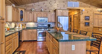 Waterfront Pike Lake Retreat: Snowmobile Paradise
