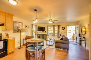 House (1 Bedroom) | Interior - Smoky Mountain Cabin w/ Hot Tub & River Views! (Bryson City)