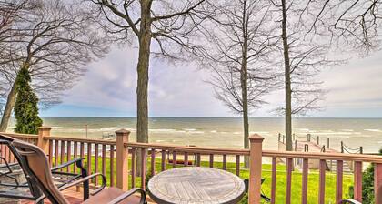 Waterfront Lake Huron Home - Private Beach!