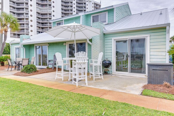 Departamento (2 Bedrooms) | Restaurante al aire libre