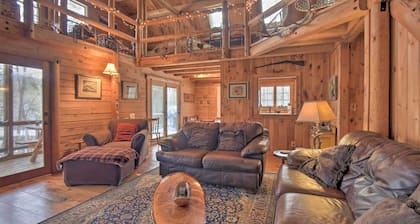 Rustic Madison 'treehouse' Cabin With Game Room!
