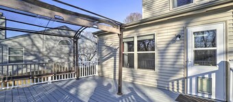 넓은 델라웨어 주택, 프라이빗 백야드 있음!