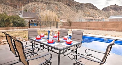 Hurricane Home w/ Pool & Spa ~ 25 Mi to Zion!