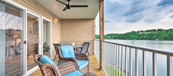 Unwind Poolside! Waterfront Ozarks Condo
