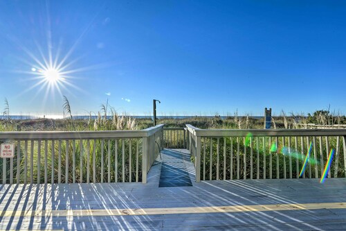 Oceanfront Gem w/ Deck in North Myrtle Beach