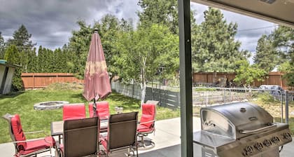 Sunny Home w/ Patio < 10 Mi to Lake Coeur D'alene