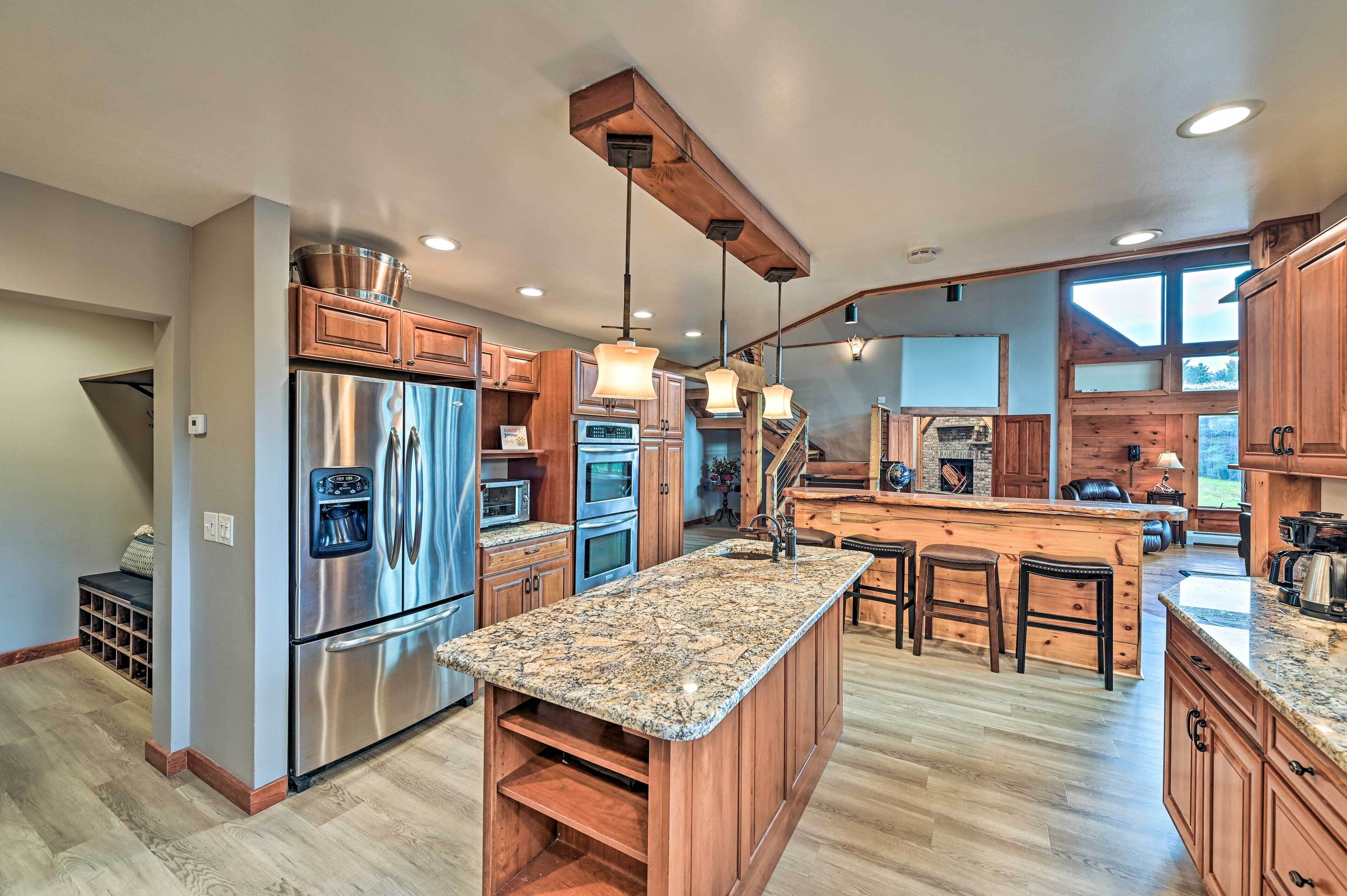 Lakefront Oneonta Estate w/ Fire Pit + Deck!