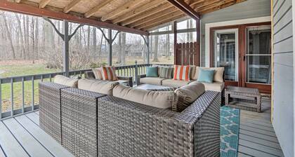 All-season Indian Lake Home w/ Covered Deck!