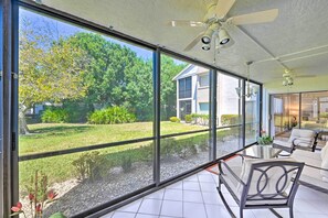 Terrace/patio - Naples Retreat w/ Pool Access < 2 Mi to Beach (Naples)