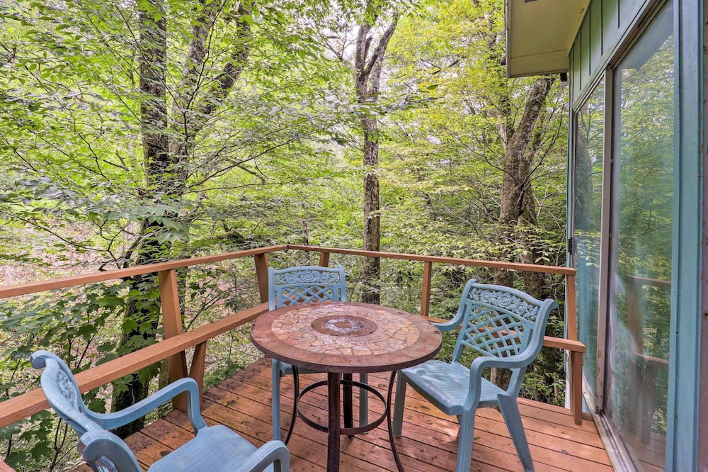Furnished Deck + Home Gym: Bakersville Retreat! - Plumtree, NC