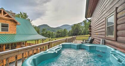 Maggie Valley Cabin w/ Private Hot Tub & Game Room