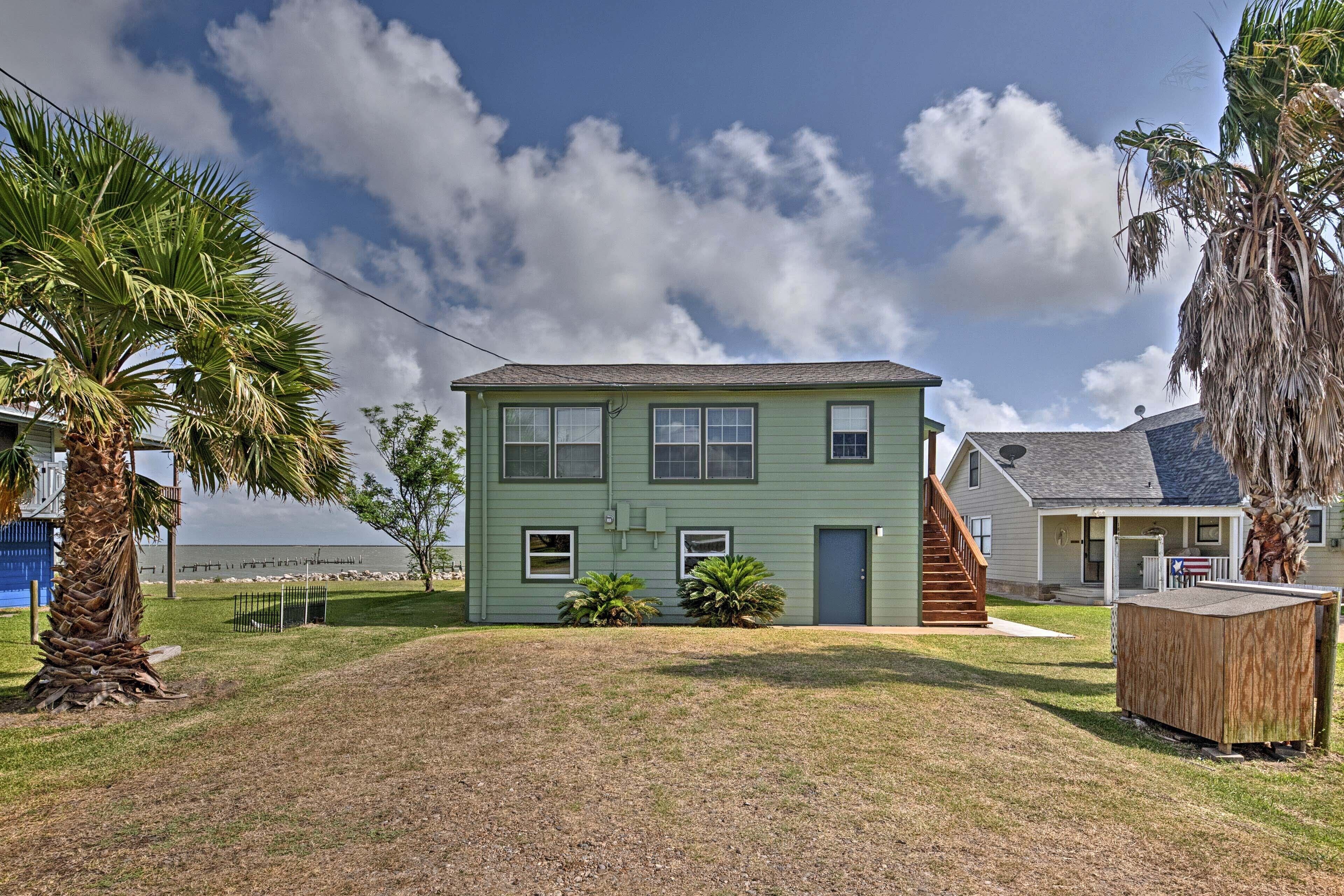 'the Crab Trap' Palacios House on Matagorda Bay!