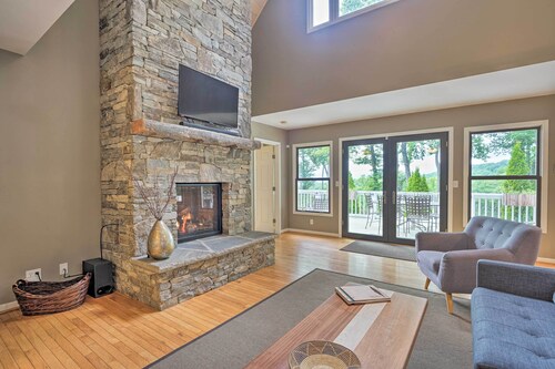 Grand Pisgah Forest Home on Secluded 5 Acres!