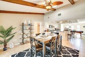 House (3 Bedrooms) | Interior - Family Home w/ Patio & Pool Table in Cape Coral! (Cape Coral)