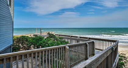 N Topsail Beach Oceanfront Condo w/ Pool!