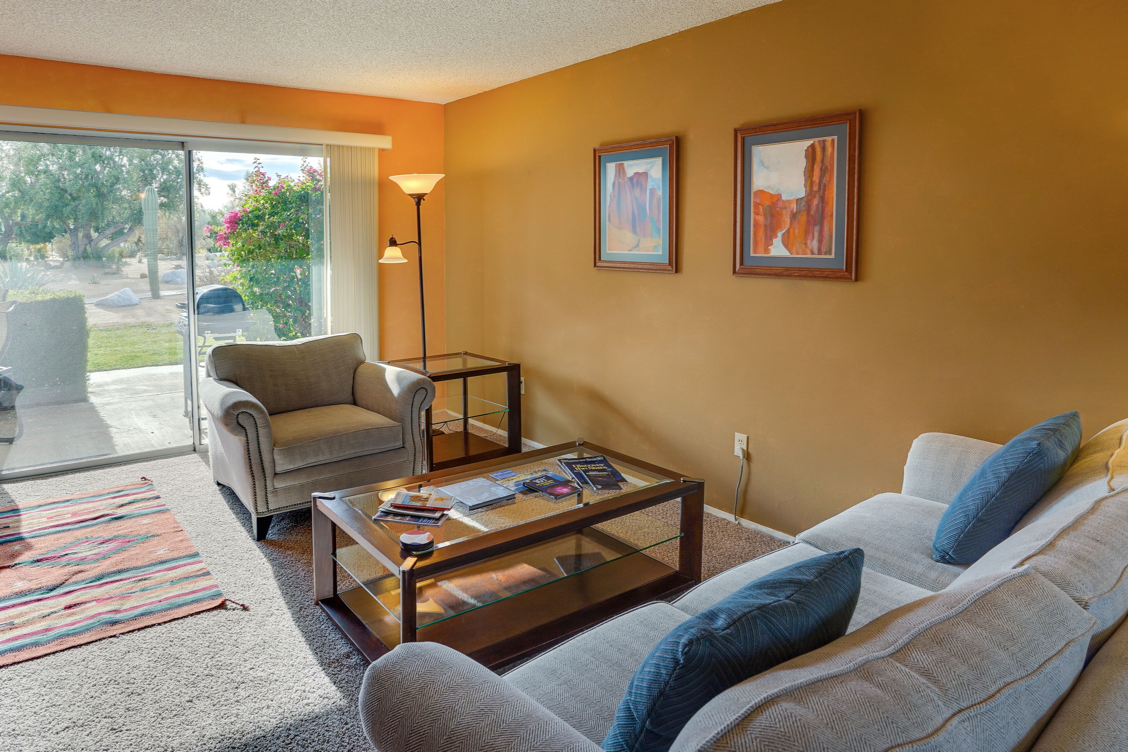 TV, DVD player, books