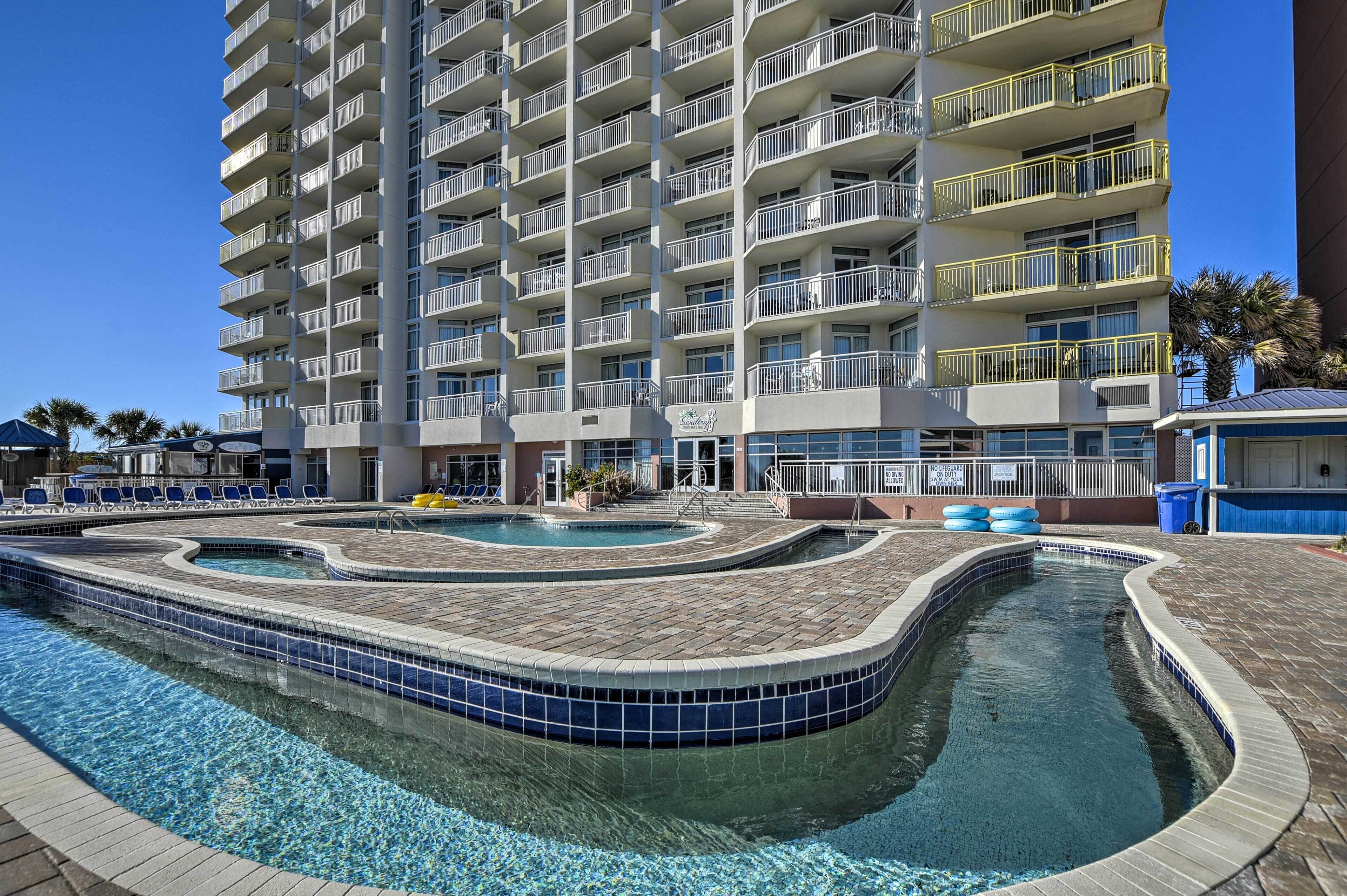 Ocean-view Escape: North Myrtle Beach Resort Condo