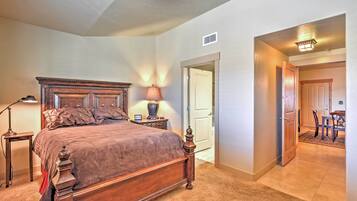 Departamento (3 Bedrooms) | 3 habitaciones, tabla de planchar con plancha y ropa de cama