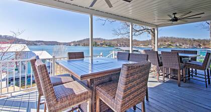 Boat Dock + Scenic Decks: Lake of the Ozarks Gem