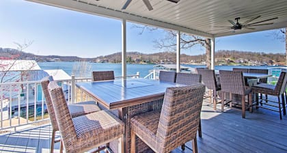 Boat Dock + Scenic Decks: Lake of the Ozarks Gem