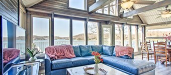 Boat Dock + Scenic Decks: Lake of the Ozarks Gem