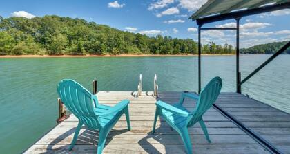 Spacious Lake Hartwell Home w/ Private Boat Dock!