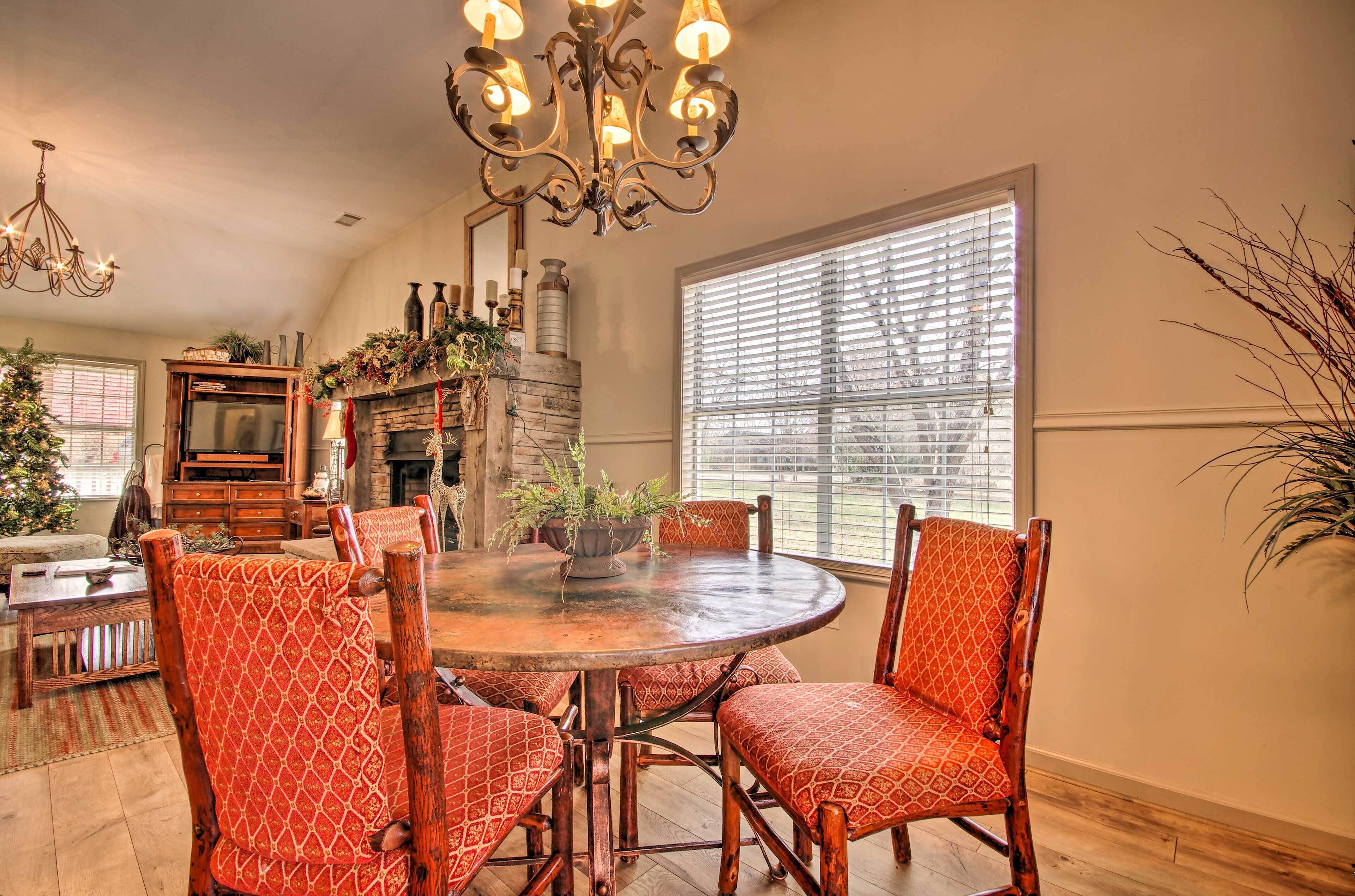 White River Getaway w/ Fire Pit & Trout Fishing!