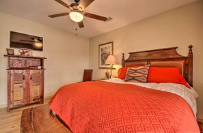 House (3 Bedrooms) | 3 bedrooms, iron/ironing board, bed sheets - White River Getaway w/ Fire Pit & Trout Fishing! (Mountain View)