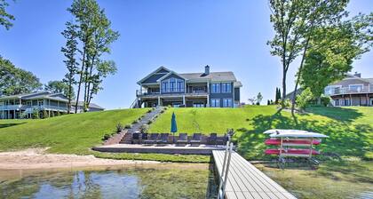 Sunroom + Hot Tub! Waterfront Silver Lake Home