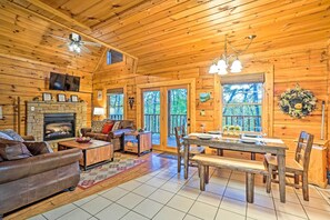 House (3 Bedrooms) | Interior - Smokies Cabin w/ Hot Tub! Group Adventure Base (Sevierville)