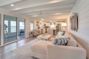 Interior - Sunny Mears Vacation Rental w/ Private Beach! (Mears)