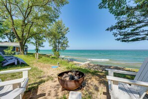 Cottage (2 Bedrooms) | Property grounds - Sunny Mears Vacation Rental w/ Private Beach! (Mears)