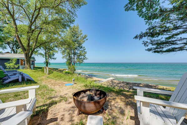 Property grounds - Sunny Mears Vacation Rental w/ Private Beach! (Mears)