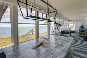 Cottage (2 Bedrooms) | Interior - Sunny Mears Vacation Rental w/ Private Beach! (Mears)