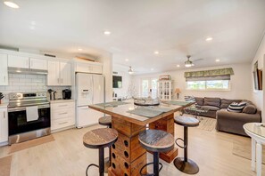 House (2 Bedrooms) | Interior - Canal-front Florida Keys Home w/ Dock! (Tavernier)