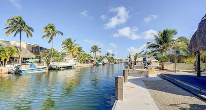 Canal-front Florida Keys Home w/ Dock!