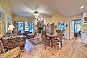 House (4 Bedrooms) | Interior - Waterfront Cheboygan Home w/ Fire Pit (Cheboygan)