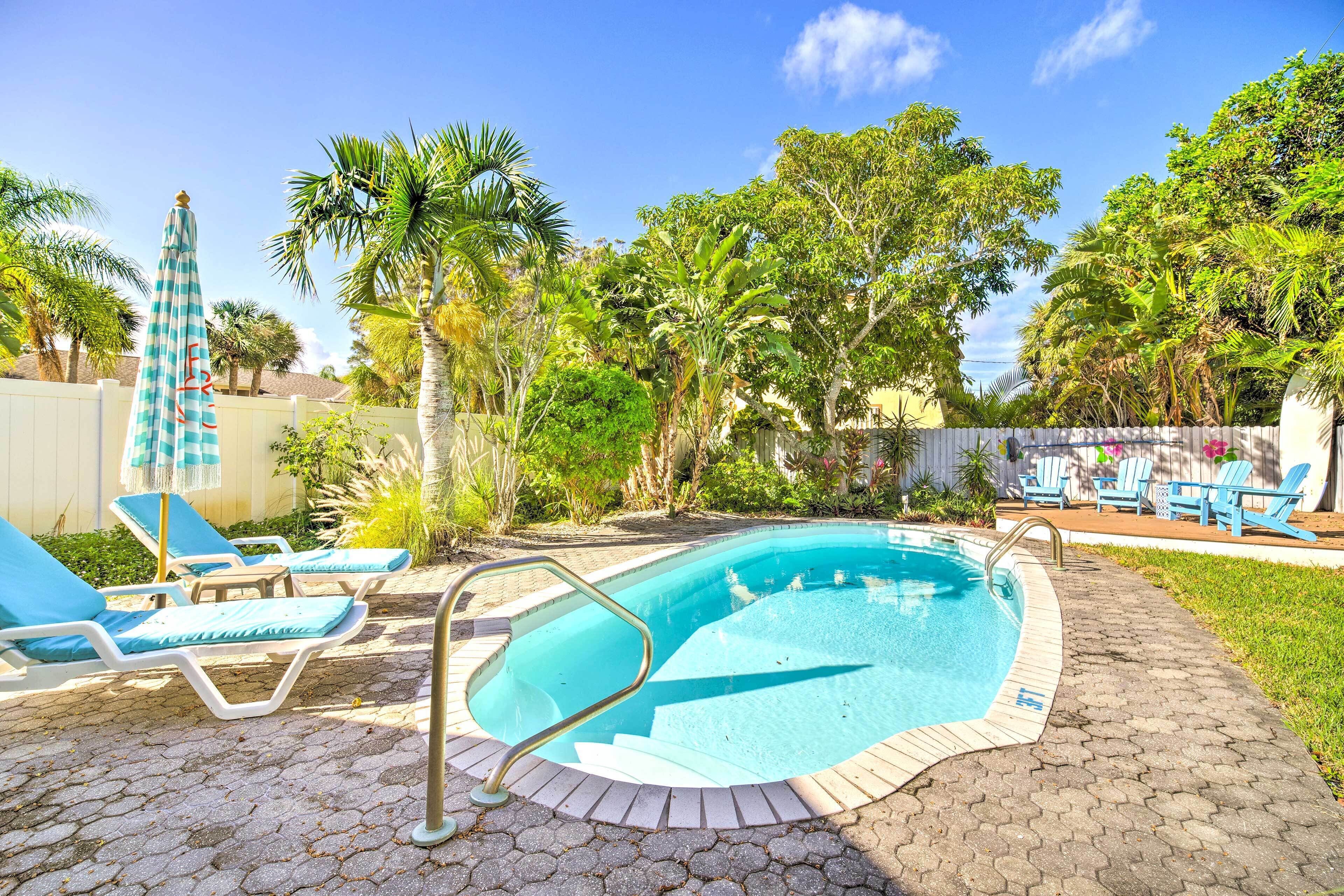 Bright Melbourne Beach Escape w/ Private Pool