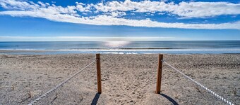 Oak Island Beachfront Condo w/ Community Pool