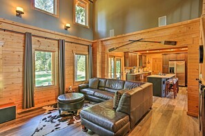 House (4 Bedrooms) | Interior - Luxury Lodge: Hot Tub, Snowmobiling & ATV Access! (Cle Elum)