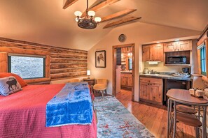 House (3 Bedrooms) | Interior - Forest-view Creekside Cabins w/ 4 Acres! (Evergreen)