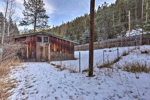 House (3 Bedrooms) | Interior - Forest-view Creekside Cabins w/ 4 Acres! (Evergreen)