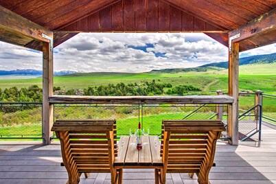 恩尼斯夢想西部工作室 - 附甲板和壯麗景色