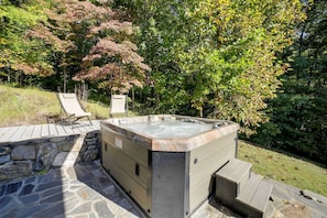 Baignoire à remous extérieure