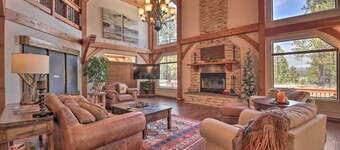 Grand Angel Fire Retreat w/ Hot Tub & Fire Pit!