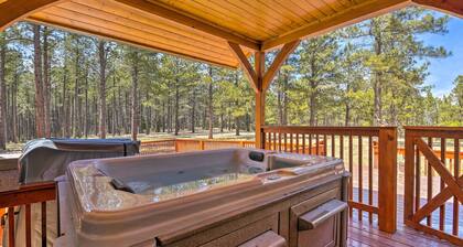 Grand Angel Fire Retreat w/ Hot Tub & Fire Pit!