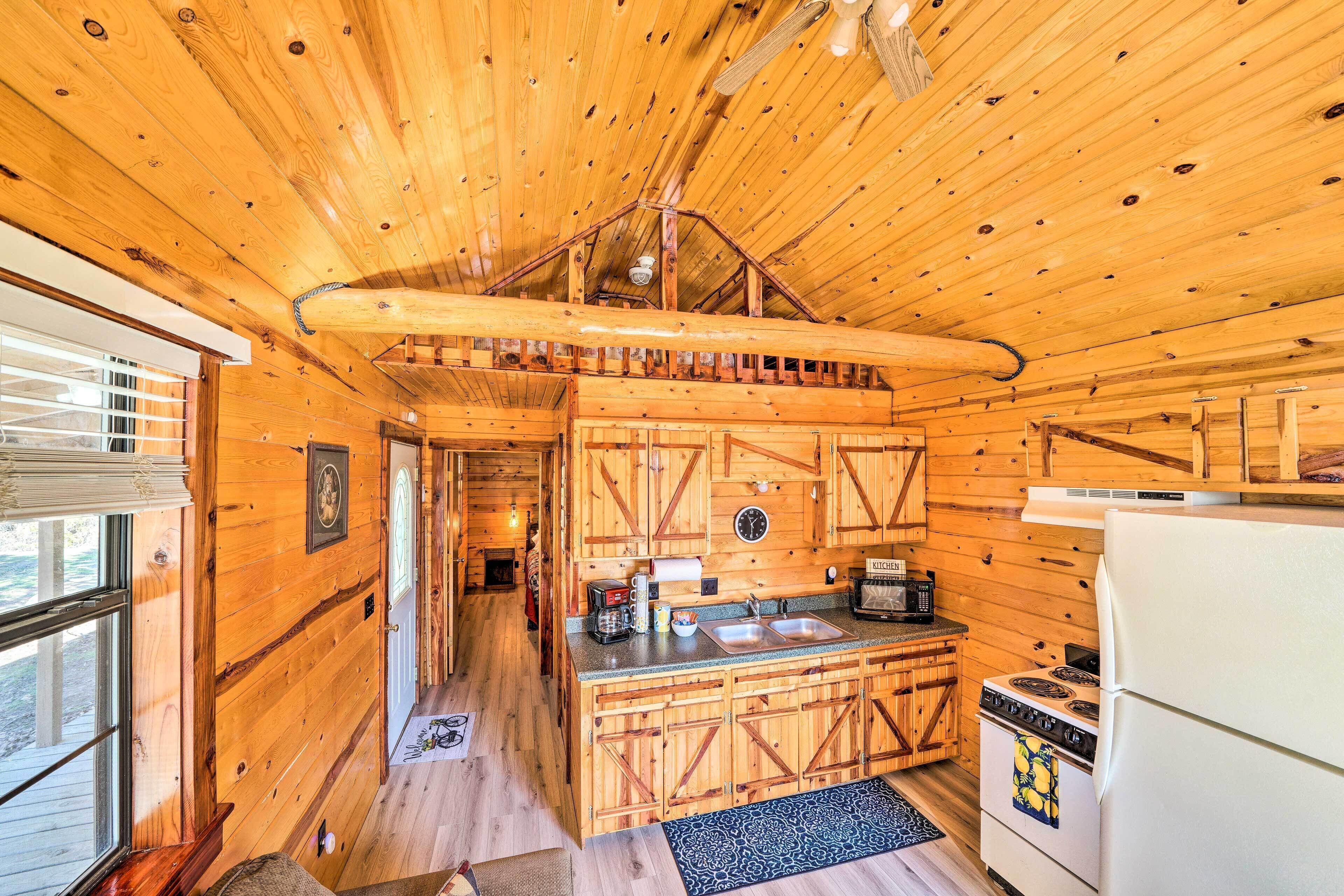 Clayton Cabin Rental Near Sardis Lake!