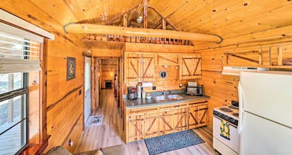 Clayton Cabin Rental Near Sardis Lake!