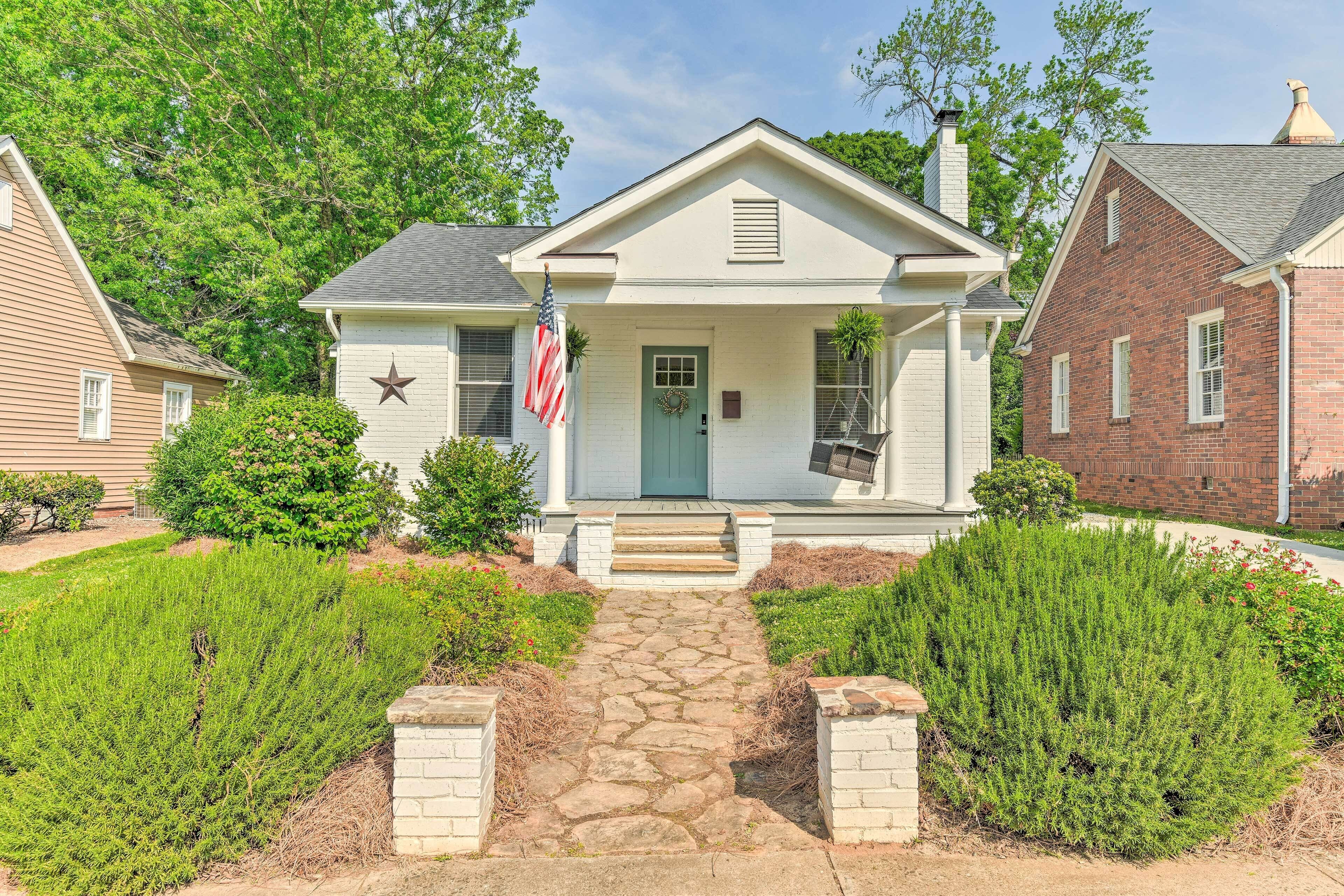 Elegant Charlotte Home w/ Fire Pit & Patio!